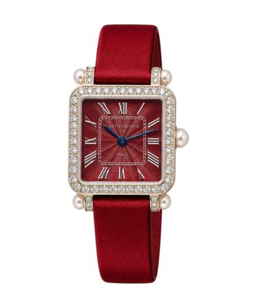 Pansy Retro With Pearls Classic Dial Roman Numerals