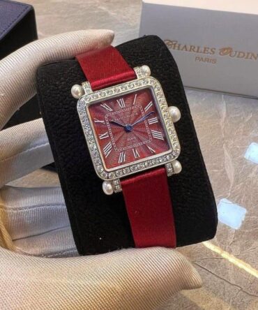 Pansy Retro With Pearls Classic Dial Roman Numerals