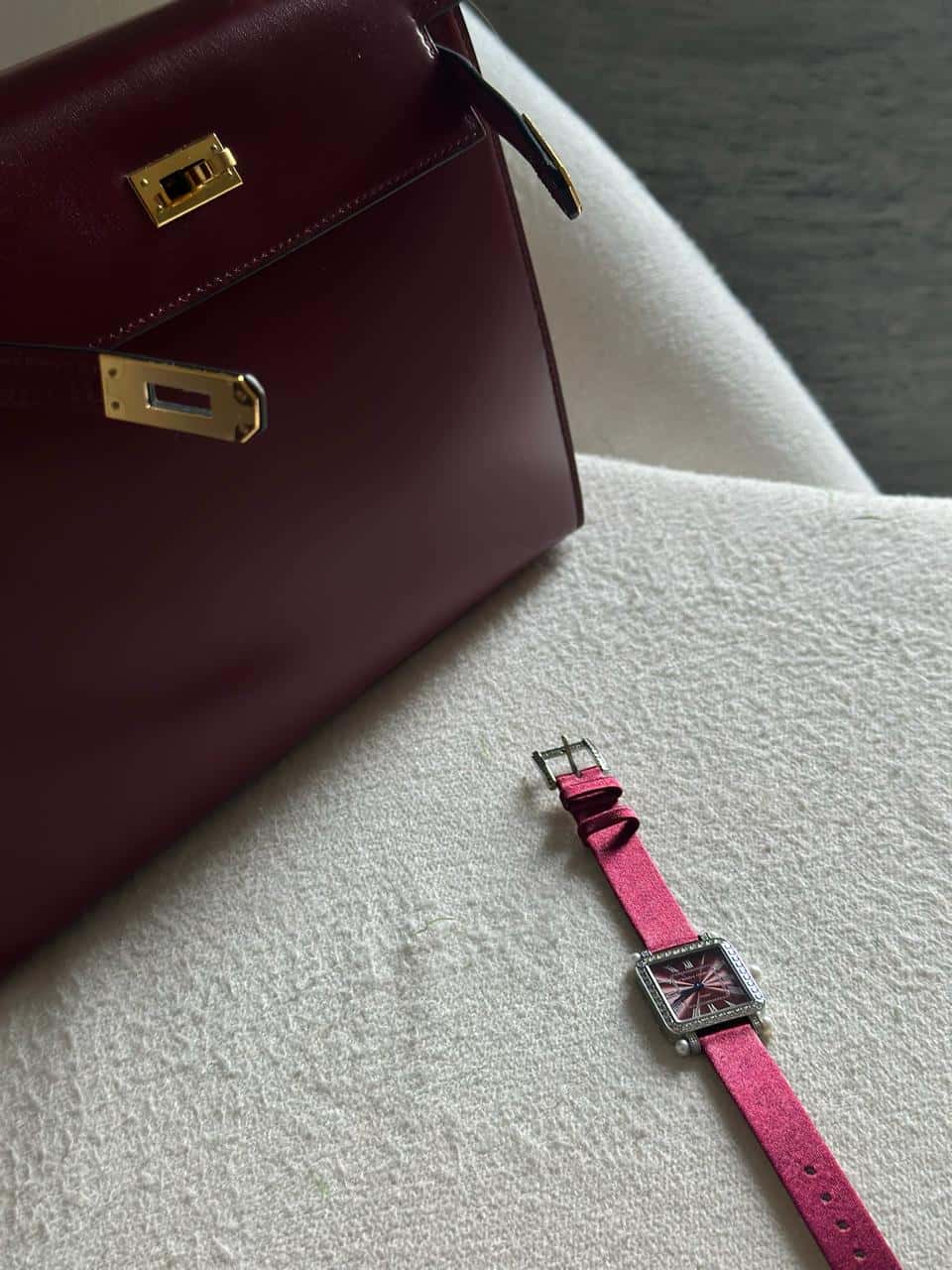 Pansy Retro With Pearls Classic Dial Roman Numerals - Image 2