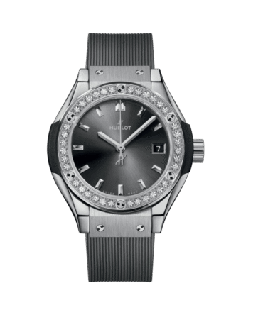 Classic Fusion Titanium Diamonds  Grey