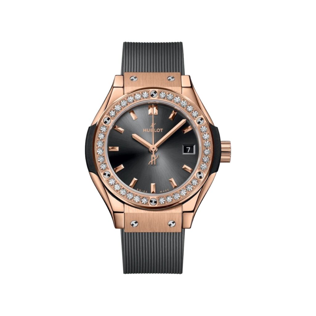 Classic Fusion Titanium Diamonds Grey