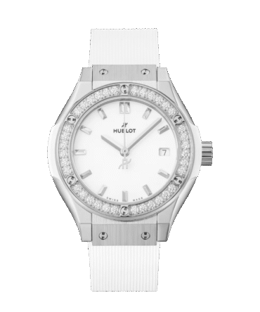 Classic Fusion Titanium White Diamonds