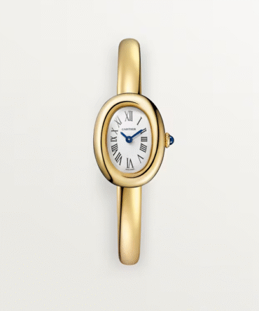 Baignoire Mini Model 16 mm Watch, Yellow Gold